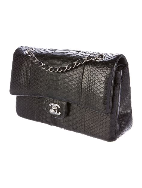 chanel python flap bag 2013